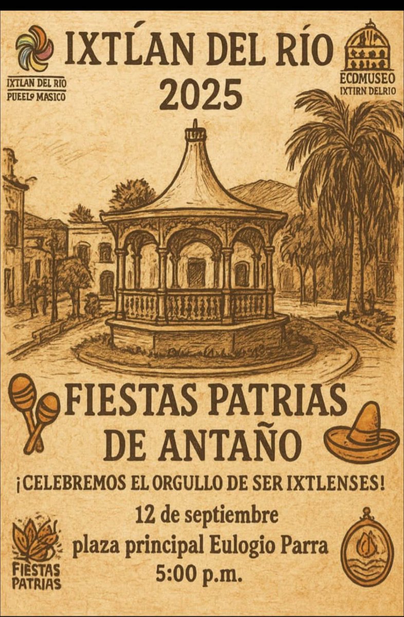 El grupo ecomuseo Ixtlán te invita a la fiesta de antaño