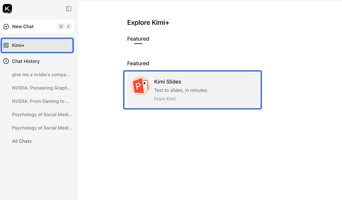 kimi ppt is here, im making a tutorial : ) though its super easy to use