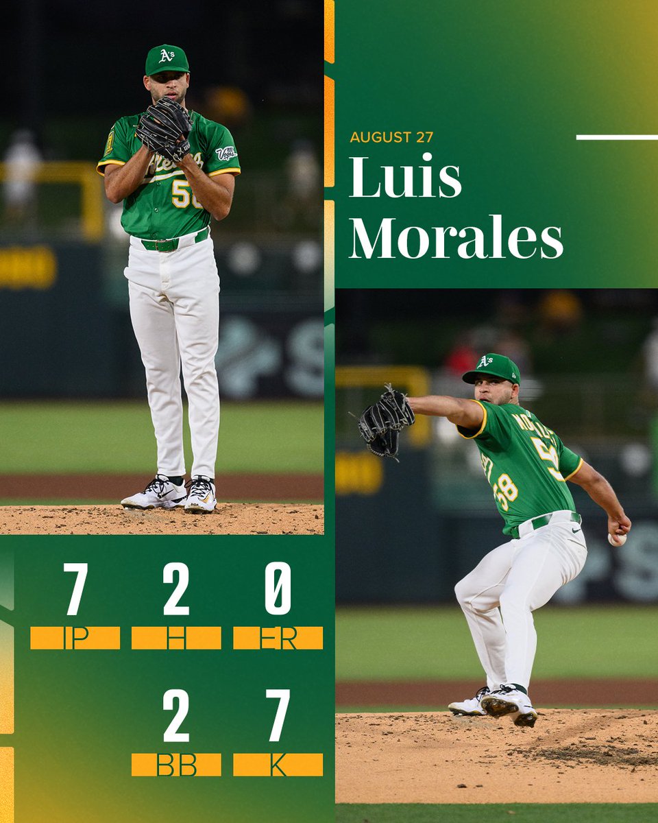 Couldn't ask for Mor(ales) 🤩