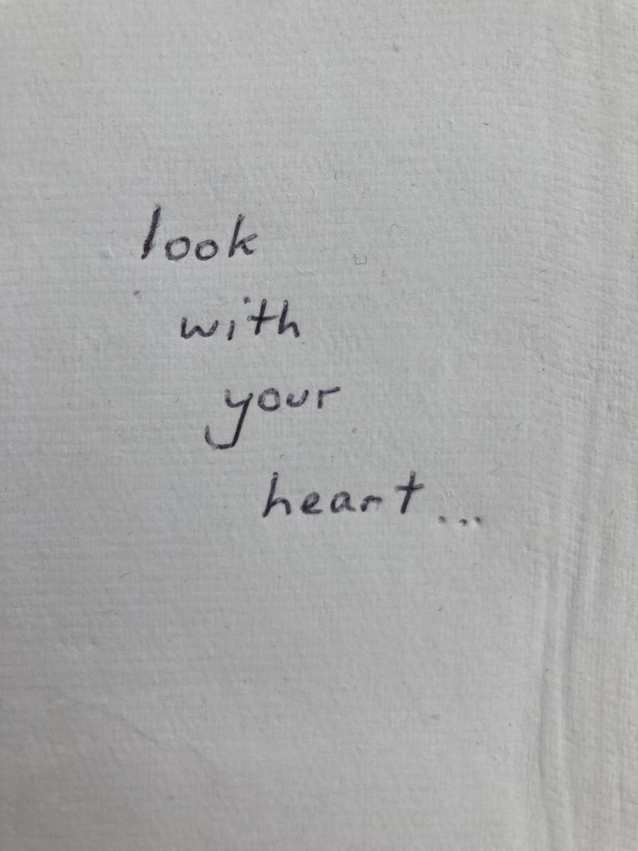#see #feel #listen with your #heart