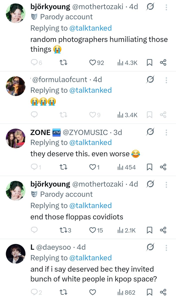 bpsk25's tweet photo. onces in the qrts bringing up a tweet made by a setup acc with 0 likes meanwhile yall were wishing death on skz and being racist towards them for no reason and gave those tweets thousands of likes yeah you people need to go to hell https://t.co/FfMbNpGNAy