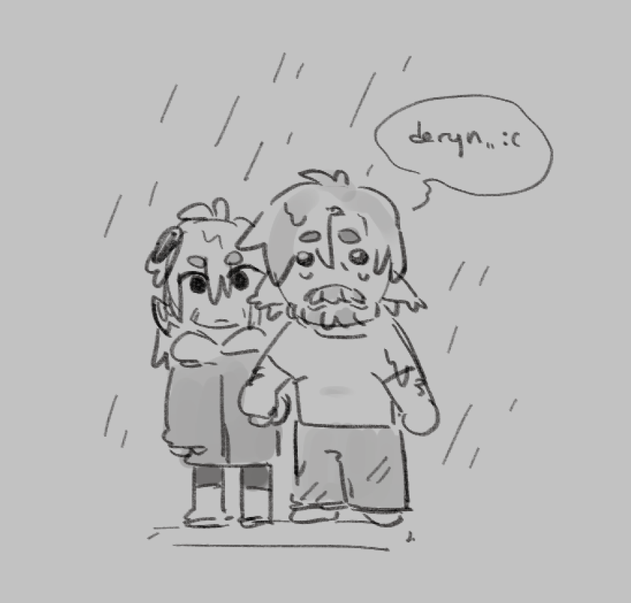 I wrote the birddads fic
New canon DDVAU Fic for yall + doodle
https://t.co/Y4wXgVIh60
