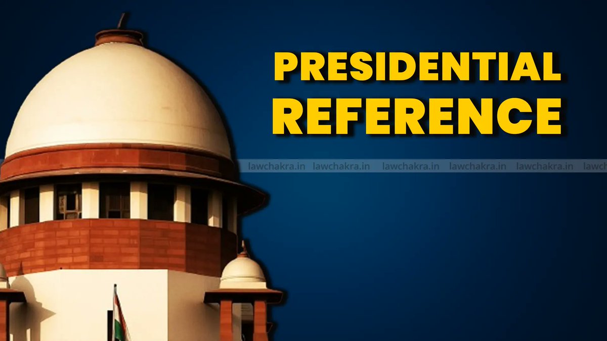LawChakra's tweet image. The Supreme Court’s Constitution Bench today resumes hearing the Presidential Reference, a crucial proceeding seeking clarity on constitutional questions with far-reaching implications.
#SupremeCourt #presidentialreference @rashtrapatibhvn