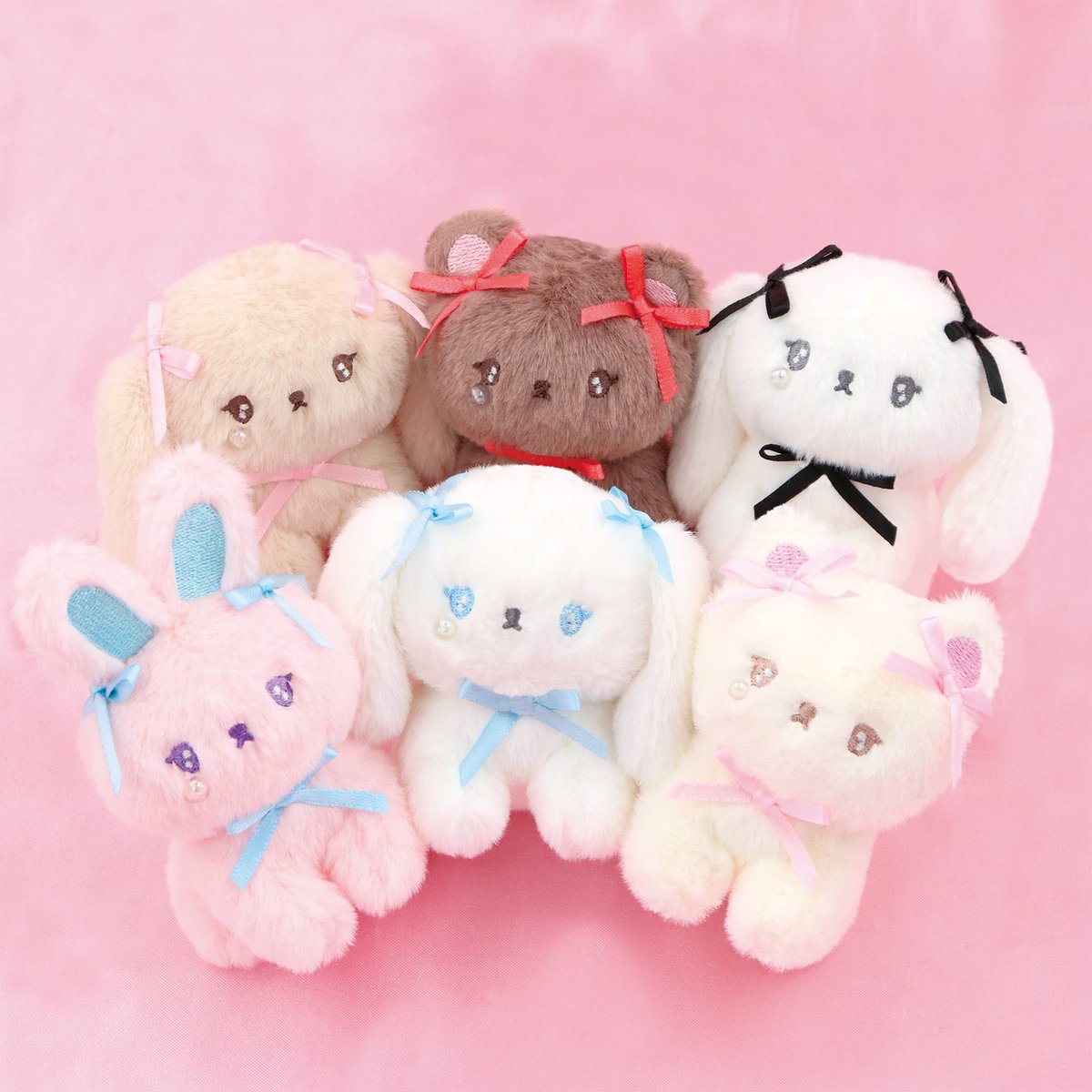 C-pla限定！ 『 うるふわ あにまるずぅ 』 みずいろたれうさ は＃C-pla