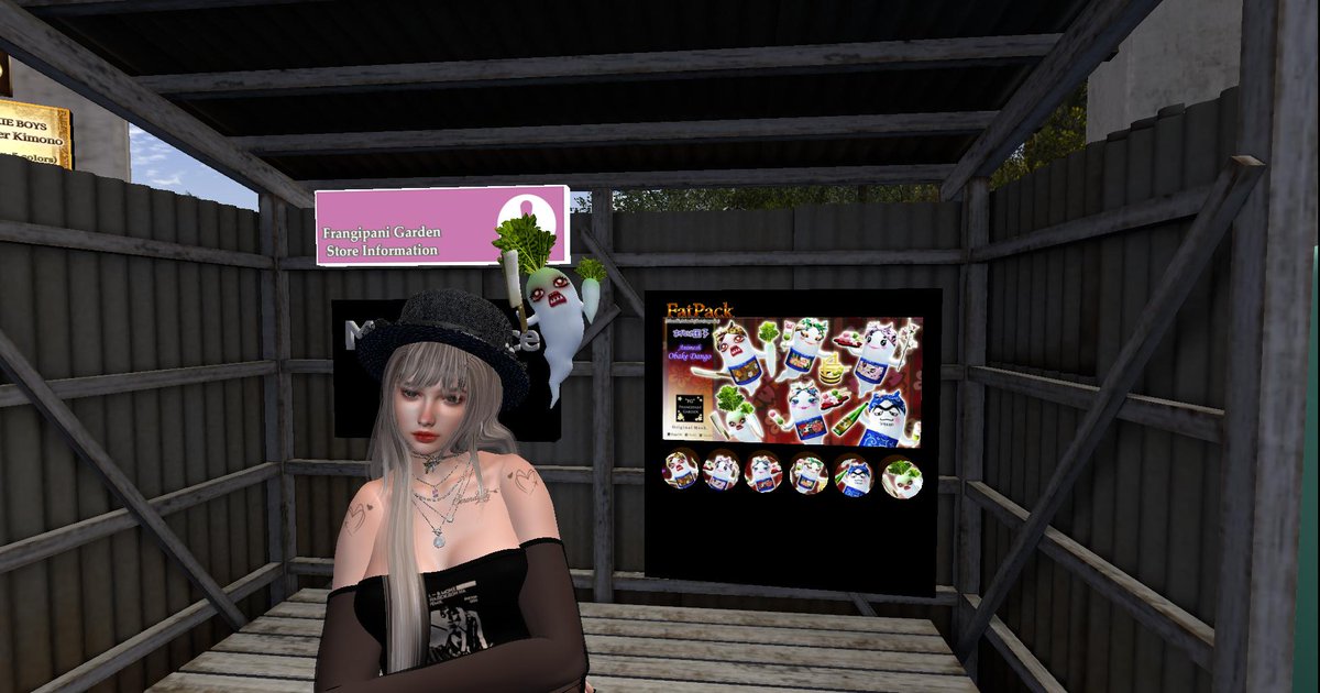 MIYUさんが手に持ってる大根が欲しくて、ショップに飛んでみたけど、お目当ての大根は無かった😭
が、アニメッシュの大根が居た❣️
可愛いぃ～😍💖
当分、一緒に行動だわｗ