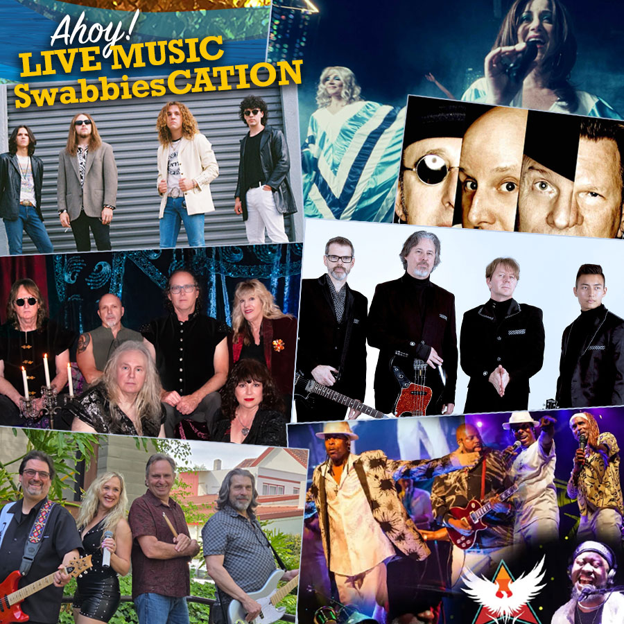 Ahoy! Labor Day weekend live music!
Friday, 8/29: Summer Night City &amp; The Neon Playboys.
Saturday, 9/30: Red Voodoo, Apple Z.
Sunday, 8/31: Heartless: A Tribute to Heart, Kalimba: The Spirt of Earth, Wind and Fire.
Monday, 9/1: Four Barrel.
#swabbies #tacos #livemusic