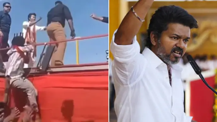 A day after a case was filed against #Vijay and his bouncers, a #TVK functionary alleged foul play. He claimed the injured was not Sharath Kumar but another cadre, Ajay. He alleged someone instigated Kumar to file the complaint.

Read more: intdy.in/mj1l96