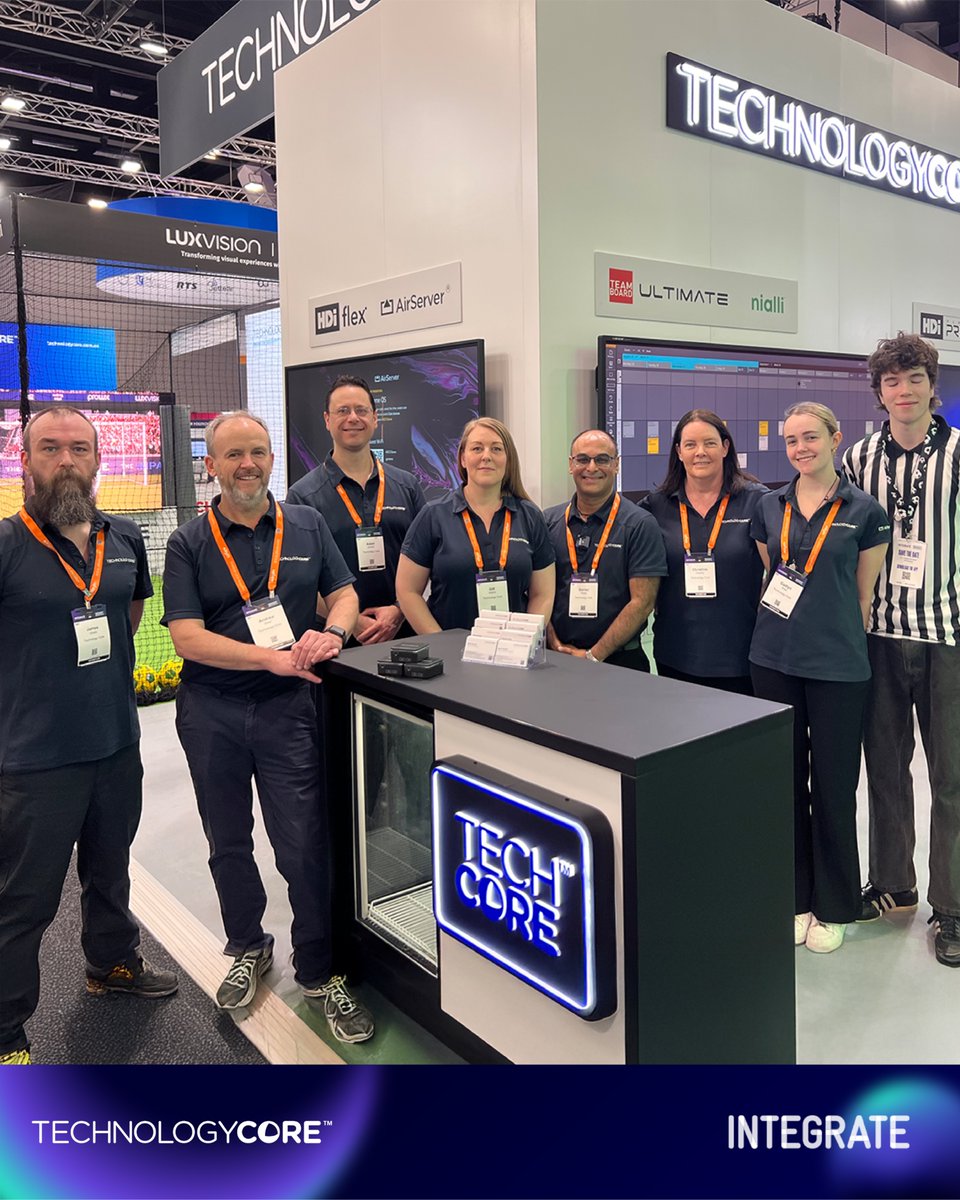 TechCoreAus's tweet image. Thank you to everyone who visited us at #Integrate2025

It was fantastic to showcase our interactive solutions by @HDinteractive1, @TeamBoard , Nialli, LuxVision, @infobitav, &amp;amp; @airserver. Special thanks to everyone who joined our LuxVision Soccer competition.

See you next year!
