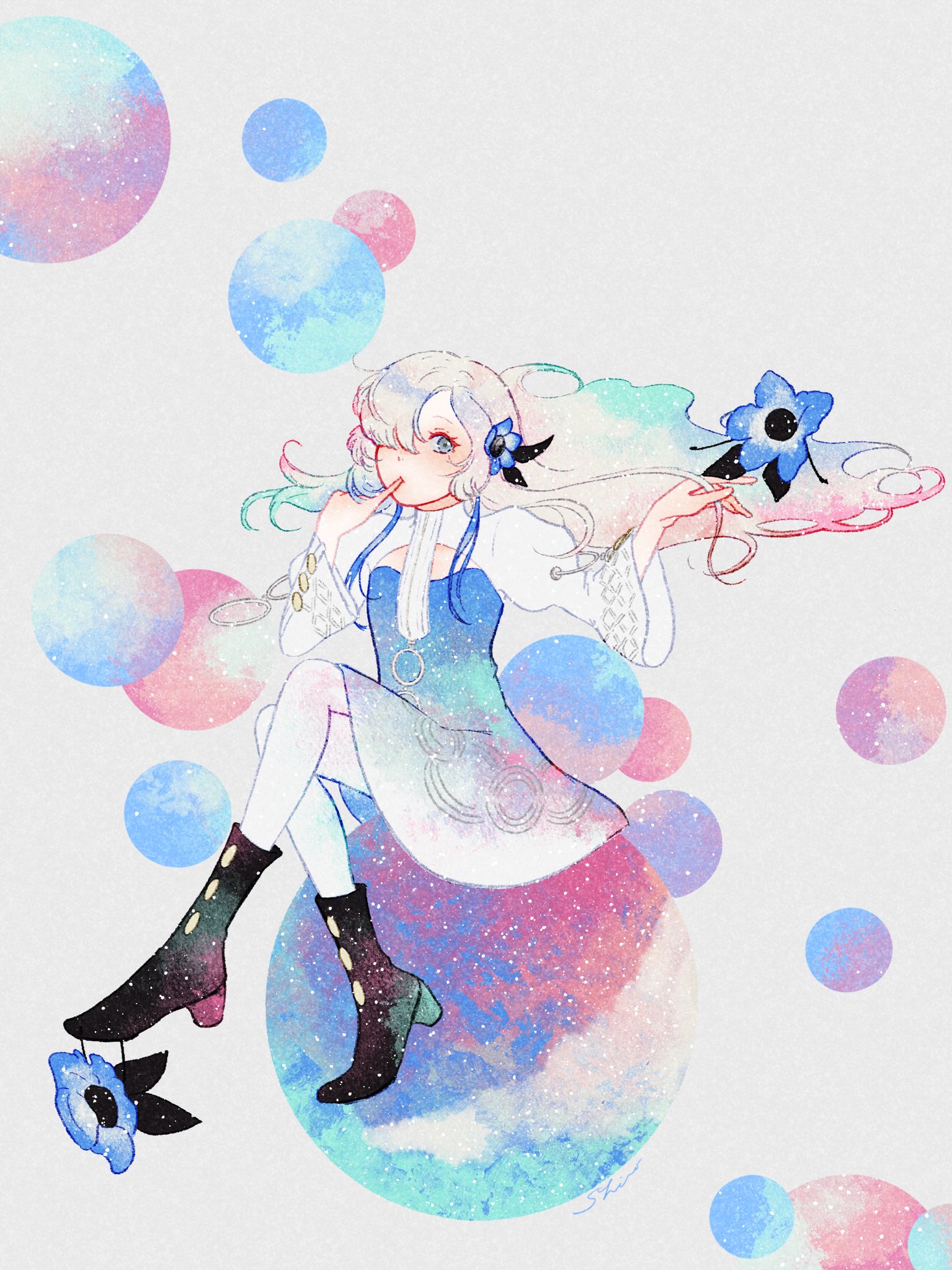 イラストオーダー✩﻿shiro 大人のジャケットコーデ #シロのオシャレビト #illust