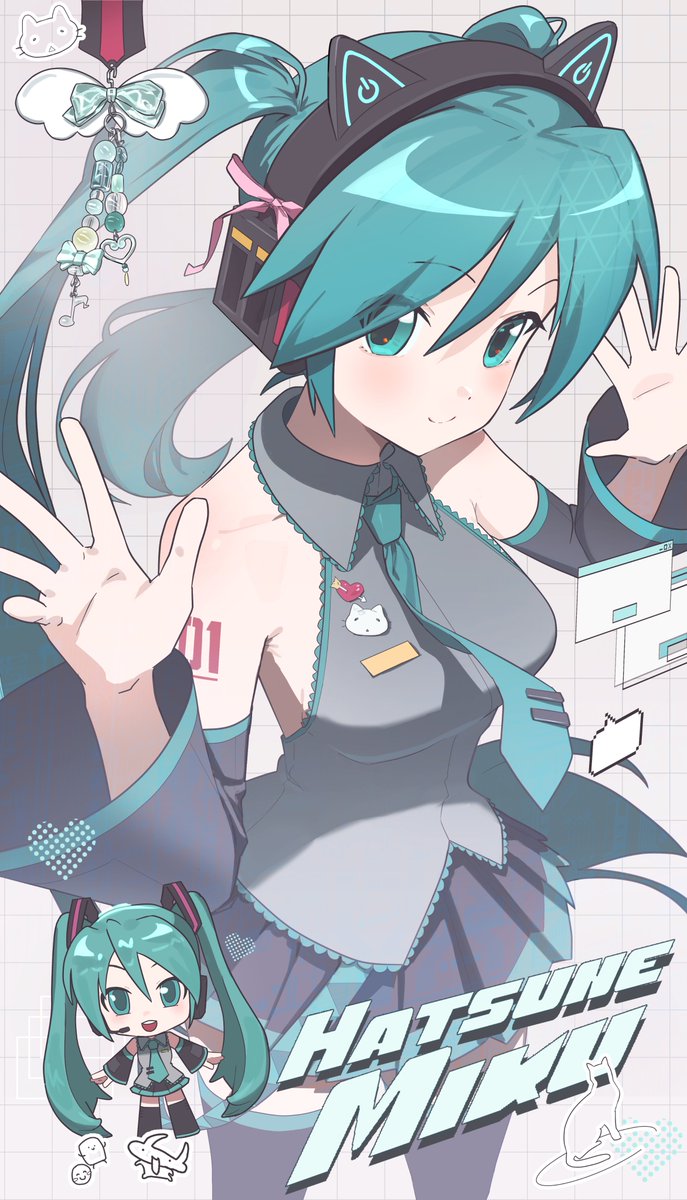 #初音ミク
🩵Happy birthday🎉🎉