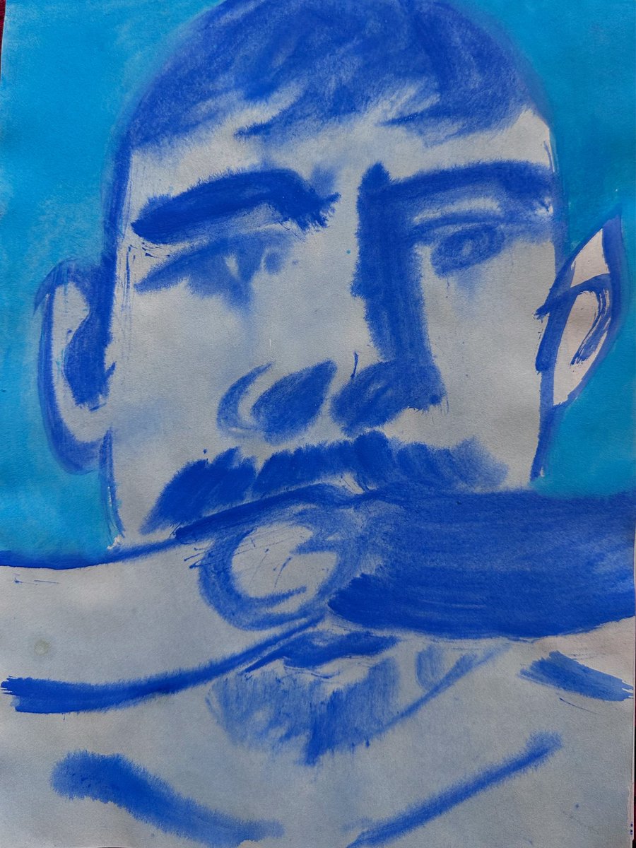 kimz_kimz_kimz's tweet image. Black and white #blackandwhite #kimzkimz #workonpaper #blue #art