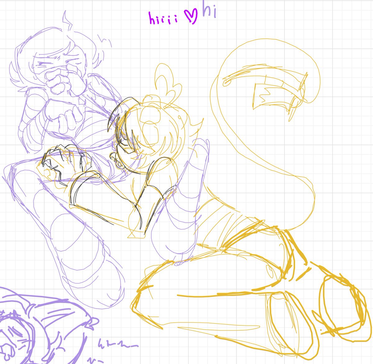 freakymiketime's tweet photo. hiii nuzi doodles :3
 #nuzi #nuzinsfw #mdnsfw #murderdronesnsfw https://t.co/BWYQooGodt