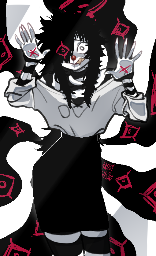 ArtistSusho's tweet photo. It's a mimic!! Or... a mime?
A silly sketch of a OC I scribbled some time ago. https://t.co/hni8wGThQv