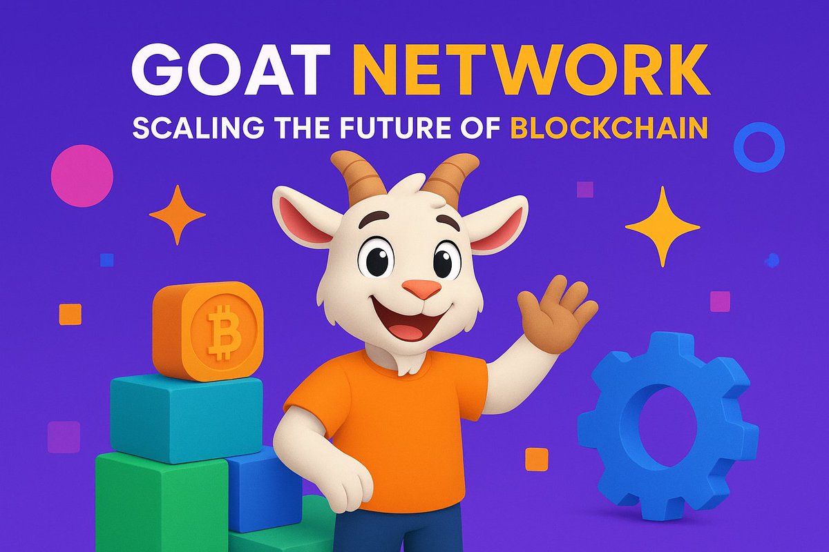 pakgiin_vp_059's tweet photo. π GOAT Network is an advanced blockchain infrastructure platform that goes beyond providing just cross-chain bridges, offering natural scalability, security, and decentralization. #GOATNetwork #GoatBridge
@goatnetwork
@GoatVietNam https://t.co/sjkLhO7Eax