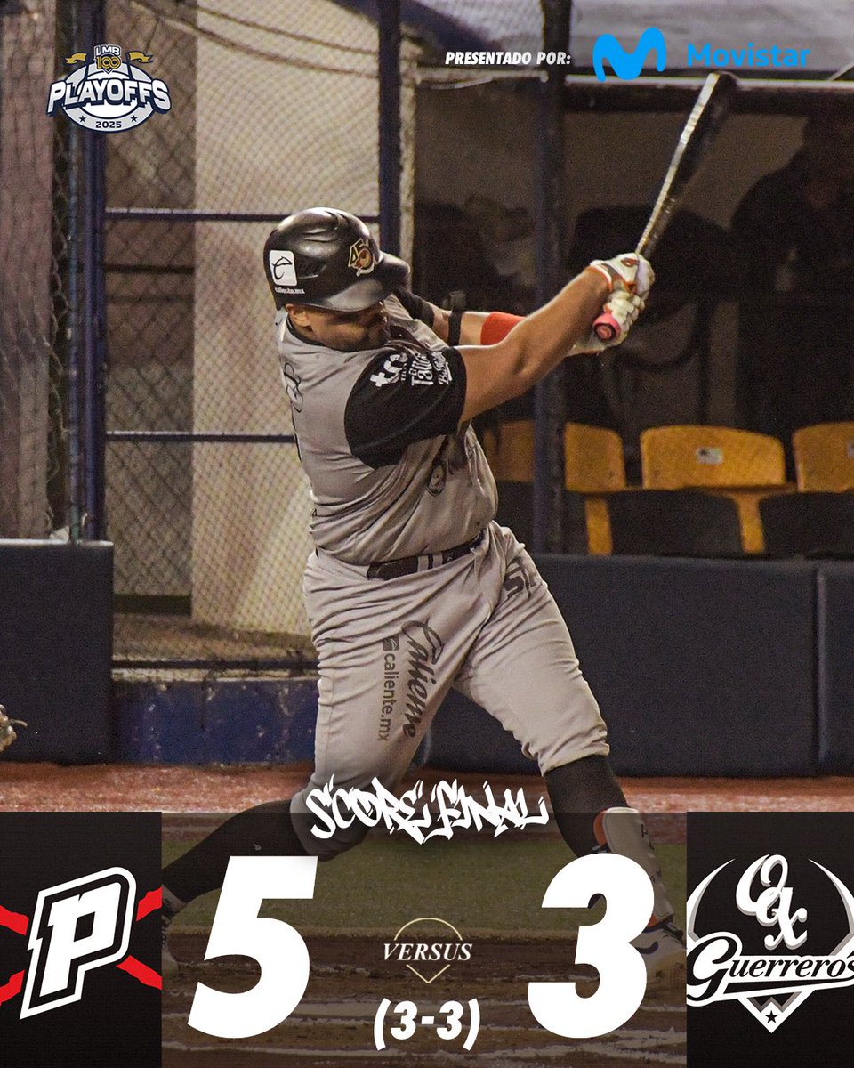 Piratas vs. Guerreros: Resultado y resumen - Juego 6 HOY Playoffs LMB 2025