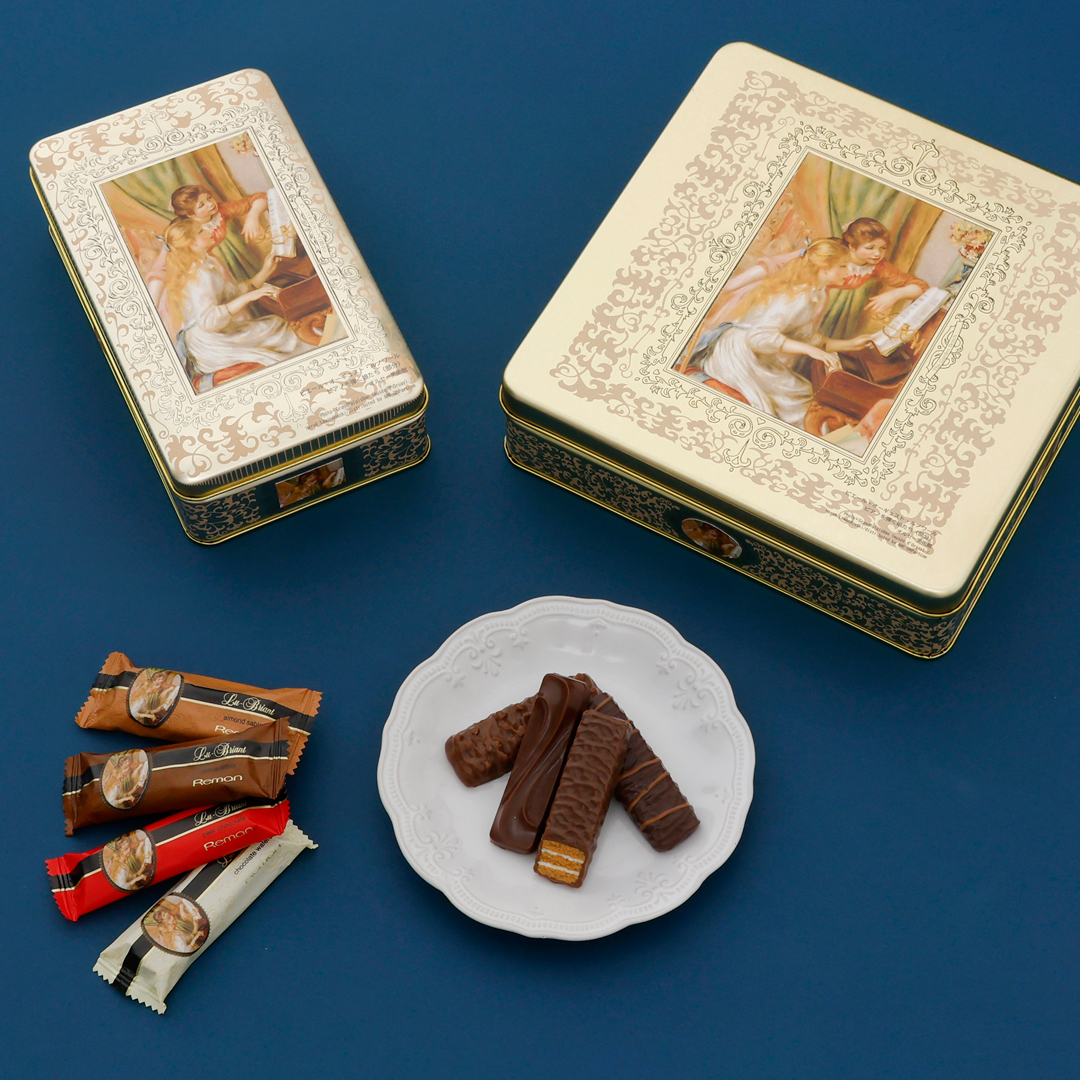 2025年のルーブリアン限定缶デザインは・・・ 「ピアノを弾く娘たち