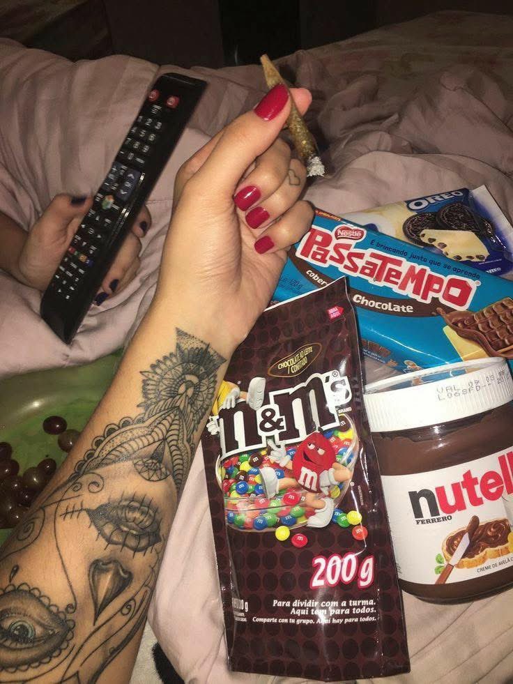 Smoke , Snacks, chill, repeat. 💖