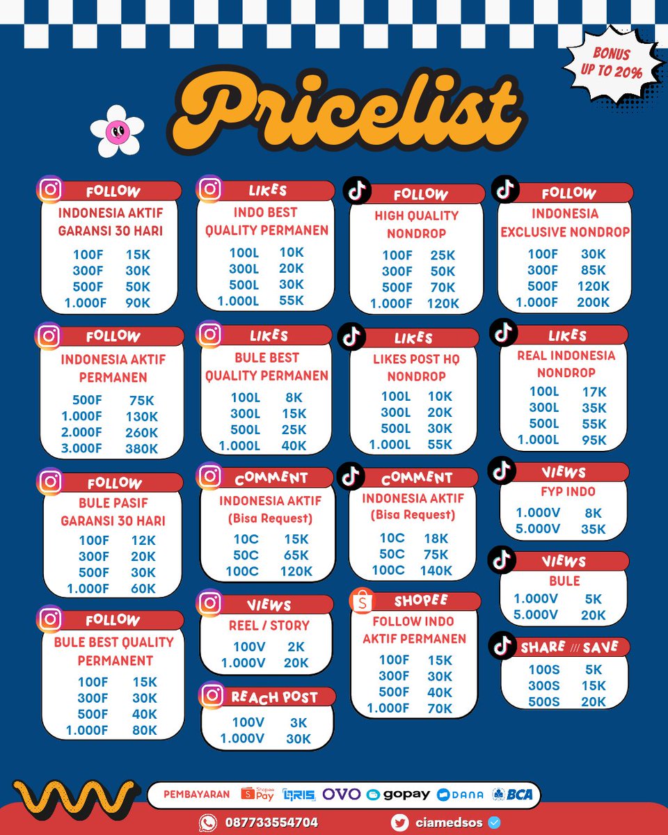 𝓍ci𝓐, Jual Followers Like Permanen tweet media