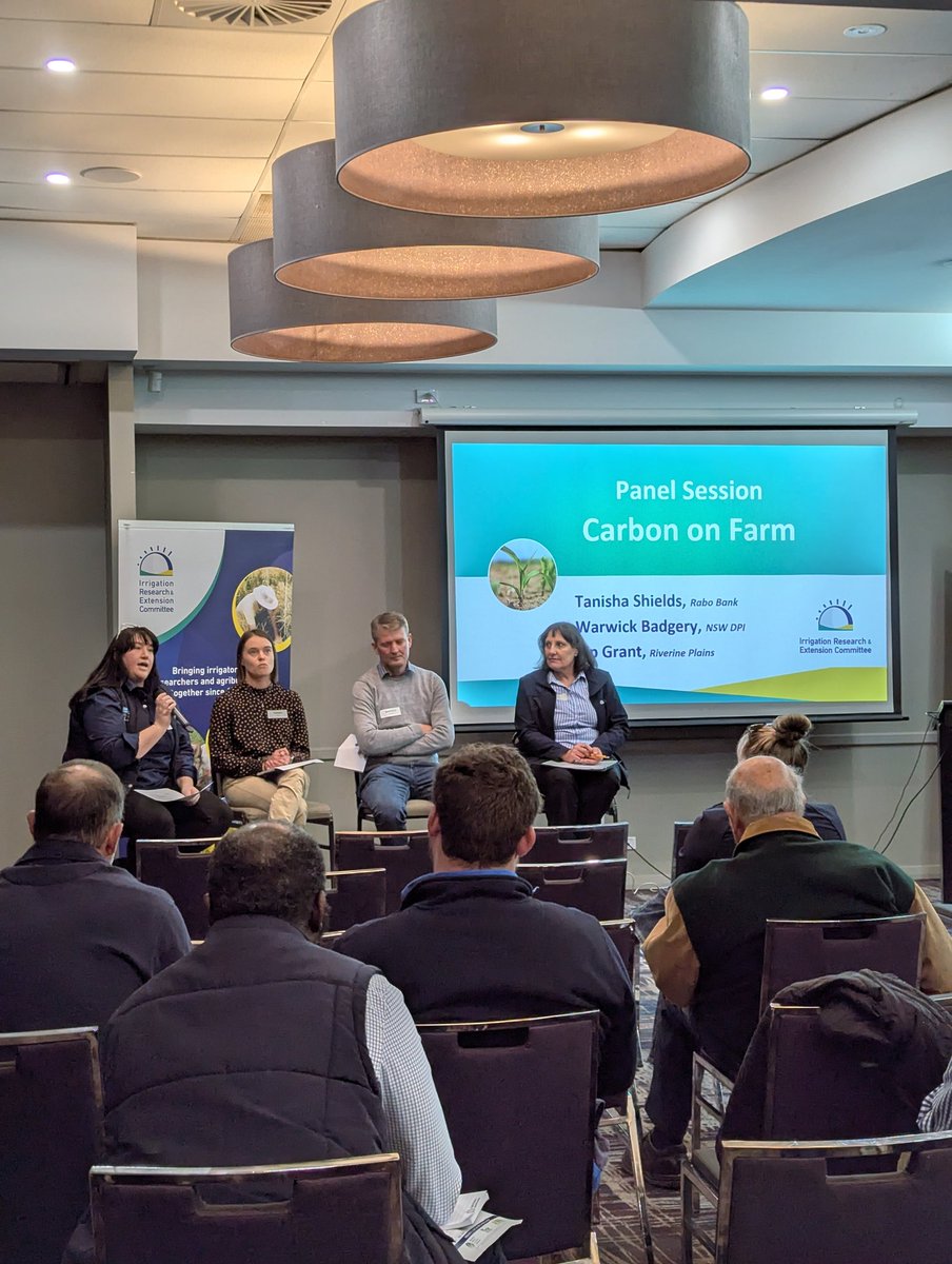 Thank you to all those who attended our 2025 IREC Irrigation Research Update on Tuesday! A fantastic turnout with a great bunch of speakers! 
<a href="/stev_tech/">StevTech</a> <a href="/RabobankAU/">Rabobank Australia</a> <a href="/RiverinePlains/">Riverine Plains</a> <a href="/CharlesSturtUni/">Charles Sturt University</a> <a href="/Deakin/">Deakin University</a> <a href="/theGRDC/">GRDC</a> <a href="/GGA_WA/">Grower Group Alliance</a> #IRECUpdate  #carbonfarmingoutreachprogram