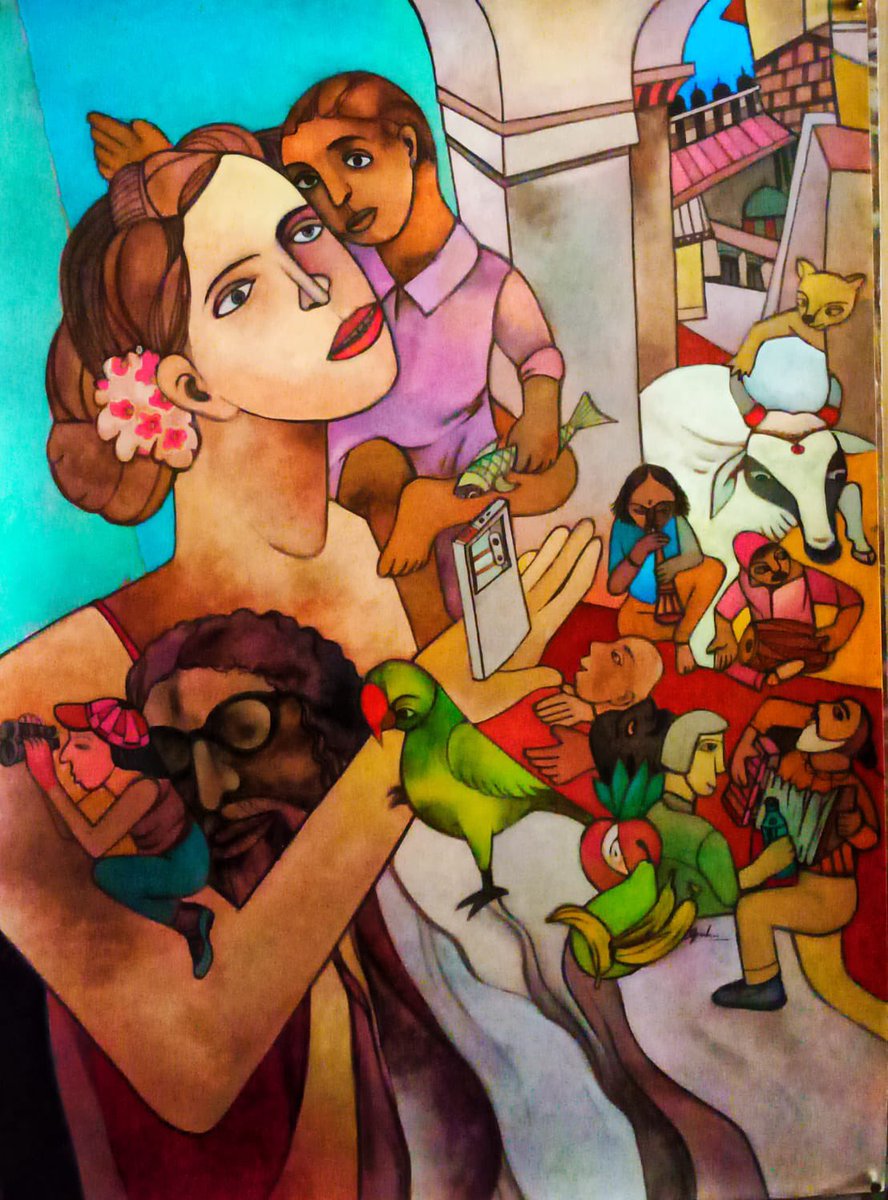 Forthcoming Exhibition : Gurcharan Singh – A World Made Visible
Curated by Prayag Shukla | Aakriti Art Gallery, Kolkata | November 2025.

Aakriti Art Gallery is delighted to present a solo exhibition of recent works by acclaimed artist Gurcharan Singh. Known for his vivid