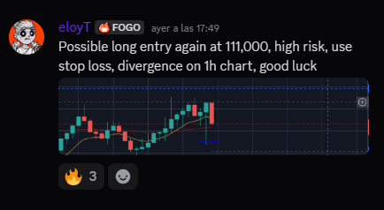 Another successful call. Congratulations to those who entered.
<a href="/FogoChain/">Fogo</a>  Remember to join Fogo's Discord so you don't miss the calls and share with the best community.