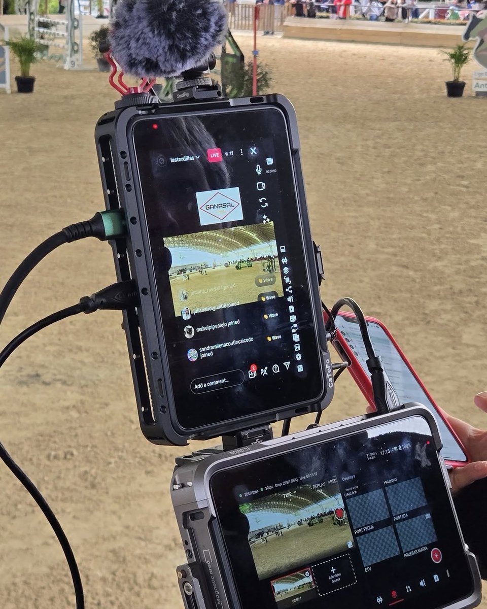 🏇 𝐔𝐧𝐥𝐨𝐜𝐤 𝐏𝐫𝐨-𝐋𝐞𝐯𝐞𝐥 𝐄𝐪𝐮𝐞𝐬𝐭𝐫𝐢𝐚𝐧 𝐒𝐭𝐫𝐞𝐚𝐦𝐢𝐧𝐠 𝐰𝐢𝐭𝐡 𝐘𝐨𝐥𝐨𝐁𝐨𝐱 𝐔𝐥𝐭𝐫𝐚 &amp; 𝐎𝐬𝐦𝐨 𝐏𝐨𝐜𝐤𝐞𝐭 𝟑
“Coverage of a horse competition in Colombia coming out on YouTube, RTMP, Instagram. These teams are awesome!!”
📸 Credit: Diego Rivas Viteri