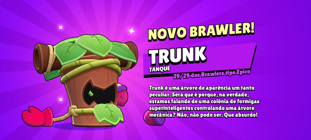 Muito atrasadokkkkkk nem aproveitei direitokkkk

Mas acesso antecipado do Trunk com o código da <a href="/prothagame/">Protha</a> !!!

(Comprei principalmente pelas geminhas)
