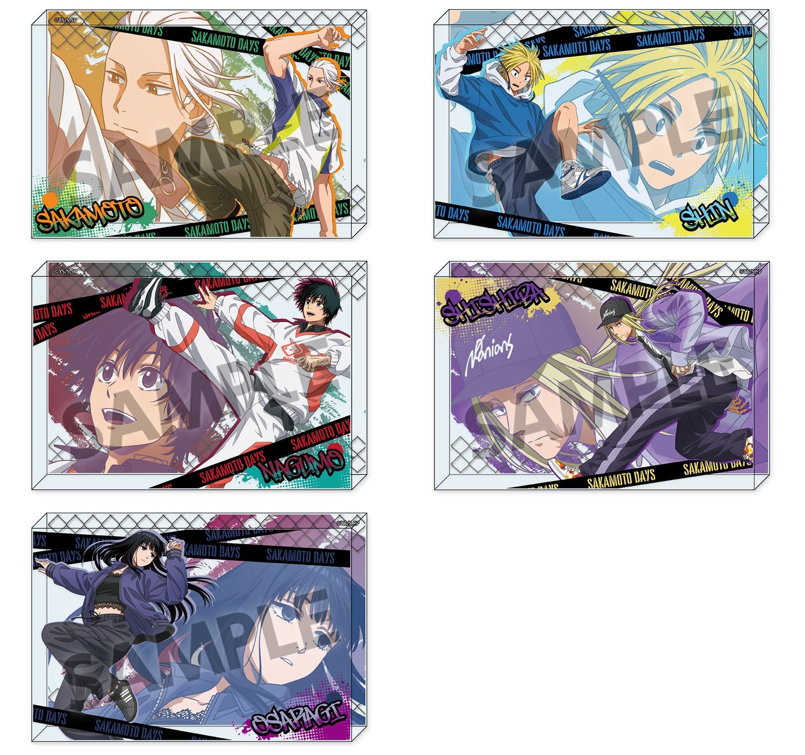 サカモトデイズ、アクリルブロック SAKAMOTO DAYS』アクリルブロック “HEROES
