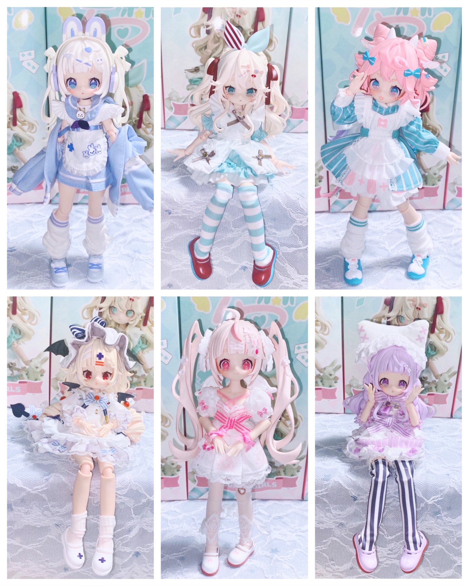 可愛い・抱っこしやすい・ねんねも一緒に・おすわりももたれるとします・人形作家作 球体関節人形作家【玉置千春様】眠るかわいい抱き人形◇第17回