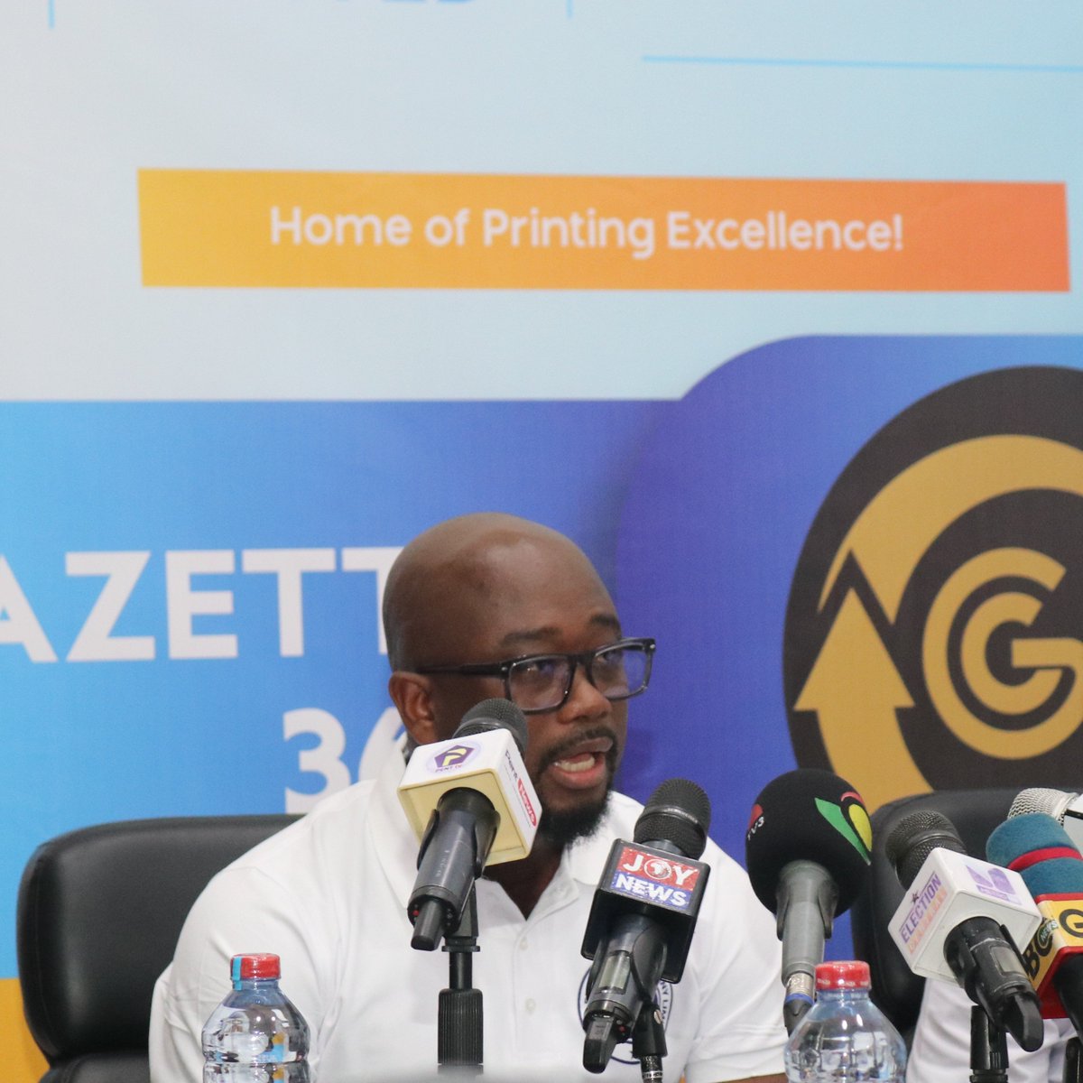 ghanapublish's tweet photo. Fake Gazettes are a Threat to Ghana’s Democracy — GPCL MD. 
With #Gazette360, we urge all Ghanaians to KNOW, USE &amp; TRUST the Gazette as the ONLY authentic legal record.

#GPCL #GhanaNews #LegalNews #publishing https://t.co/cHzHqbdCDU