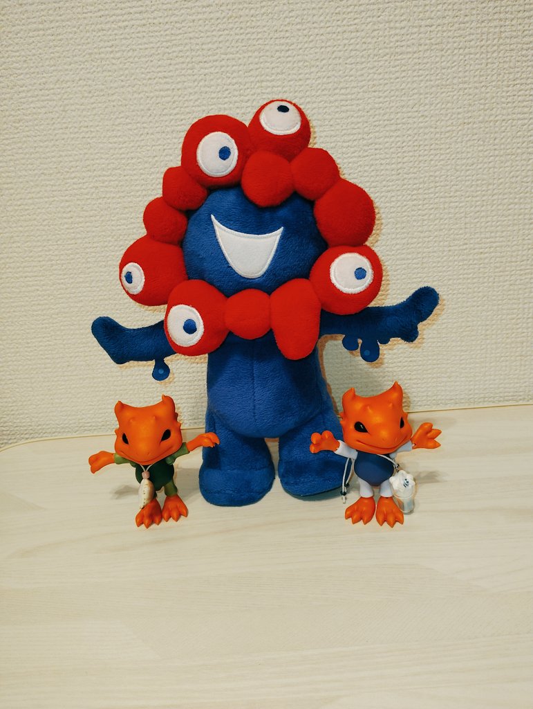 ミャクミャクポキポキぬいぐるみ ポーズが作れるミャクミャクポキポキぬいぐるみ 新品未使用 万博