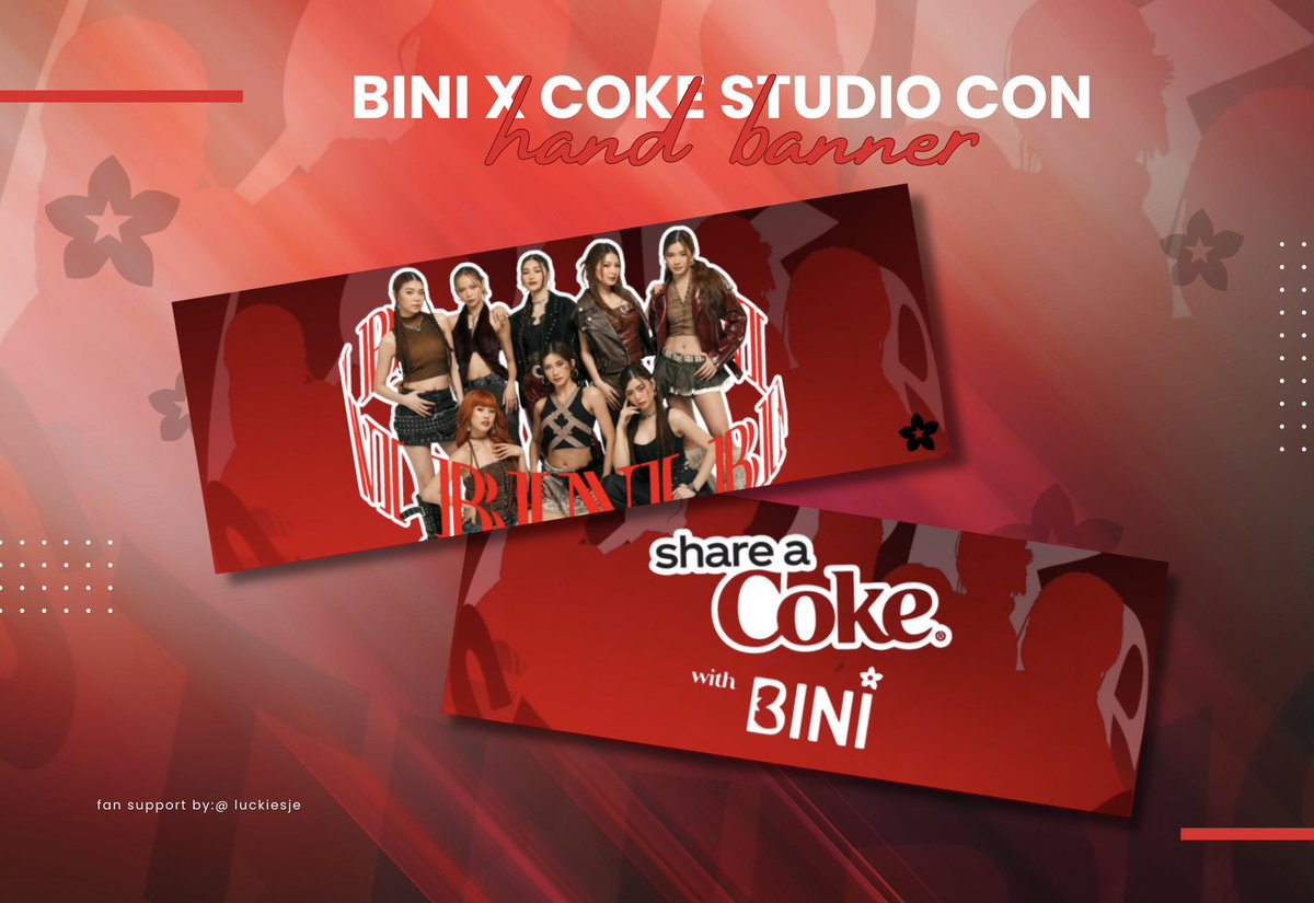 COKE STUDIO CONCERT BINI BANNER

๑ limited quantity 
๑ strictly 1:1 ratio 
๑ time and loc TBA 

see you blooms😊