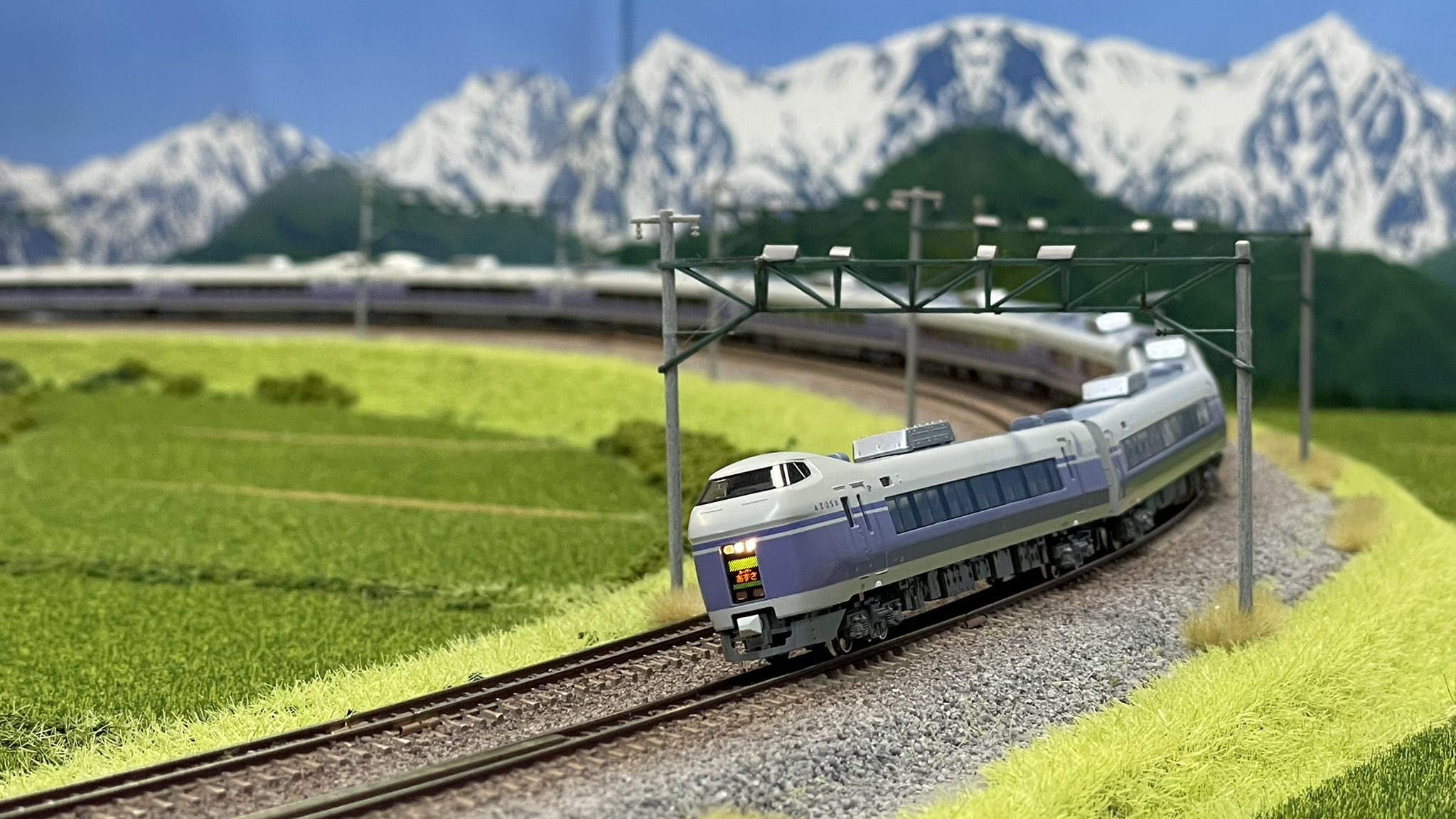 リピーター専用✨鉄道✨SPハイクオリティジオラマ✨特別オーダー製作✨台座セット❗ 東京・本店4階】本日ご来店のお客様① 新幹線952形・953形高速