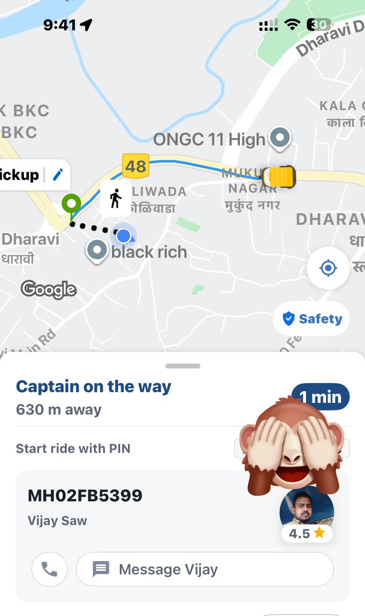 joel_kiny's tweet photo. @rapidobikeapp 
Asked me to cancel the ride and agree to hire the auto on meter fare basis. 
When I denied, he cancelled the ride. 
Why do you have such errant auto drivers in your fleet? https://t.co/skr9PlACip