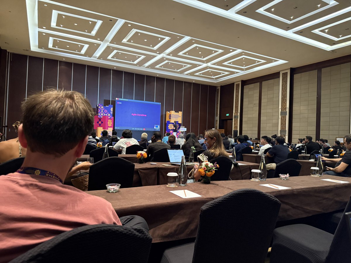 We are currently at the @academyPolkadot campus in Bali🏝️ 

If you happen to be in the area, feel free to stop by for a chat! Looking forward to some great discussions! 🧐