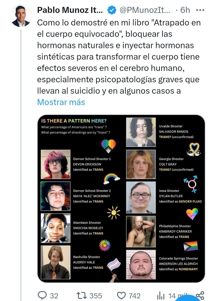 Trans/Homofobicos Out Of Context tweet media