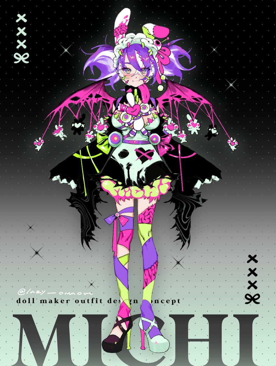 My design for the #michioutfitdesign ✨
This is was a super fun design challenge and all the submissions are super interesting~
Can't wait to see the results, hope you enjoy Michi!!
╰(*´︶`*)╯╰(*´︶`*)╯╰(*´︶`*)╯