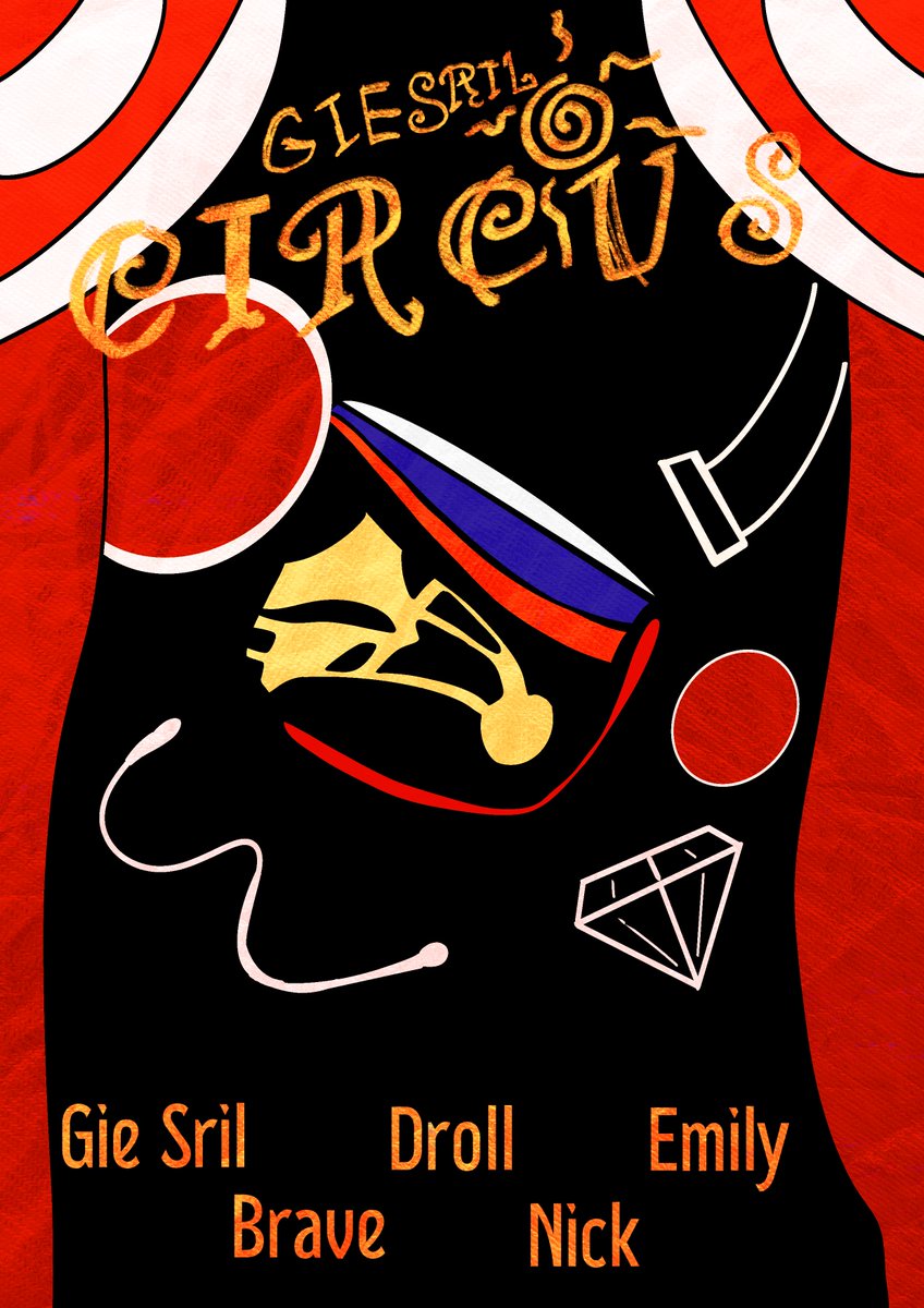 🟥🟦🟥開演🟦🟥🟦

【道化師の仮面の下】 vseed2025.wixsite.com/adamreed

街に現れたサーカス団。 
道化師ドロールは、人々の欲望を具現化する奇妙なショーを披露する。 
その仮面の下には、一人の記者が暴こうとする「闇」が隠されていた──。

#ドロールに贈る言葉