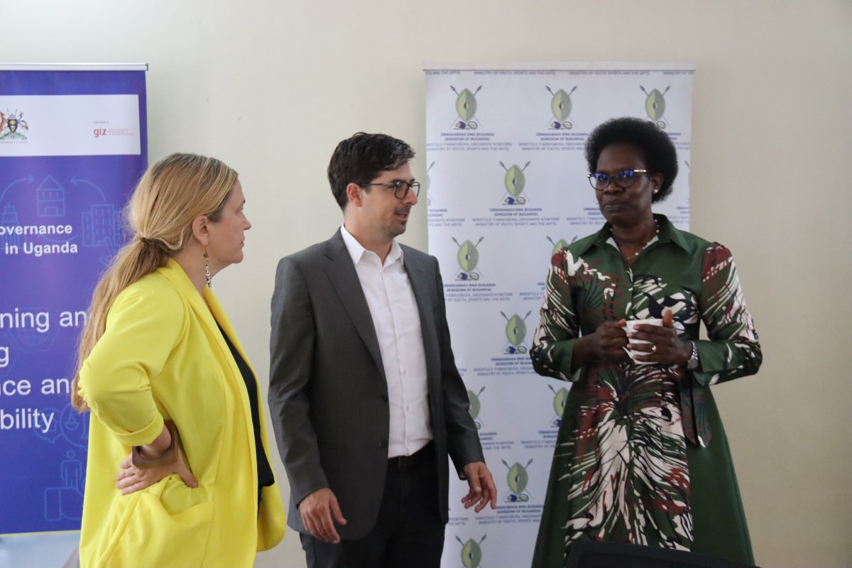 DrOkiria's tweet image. I made remarks at the social accountability training program for Buganda youth leaders at Buganda heritage and tourism offices at Bulange. I was joined by the Country Representative @giz_uganda Mr. Einar Fogh, European Representative Ms. Ann Charlotte Sallman and the Minister for…