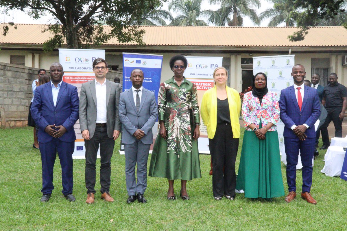 DrOkiria's tweet image. I made remarks at the social accountability training program for Buganda youth leaders at Buganda heritage and tourism offices at Bulange. I was joined by the Country Representative @giz_uganda Mr. Einar Fogh, European Representative Ms. Ann Charlotte Sallman and the Minister for…
