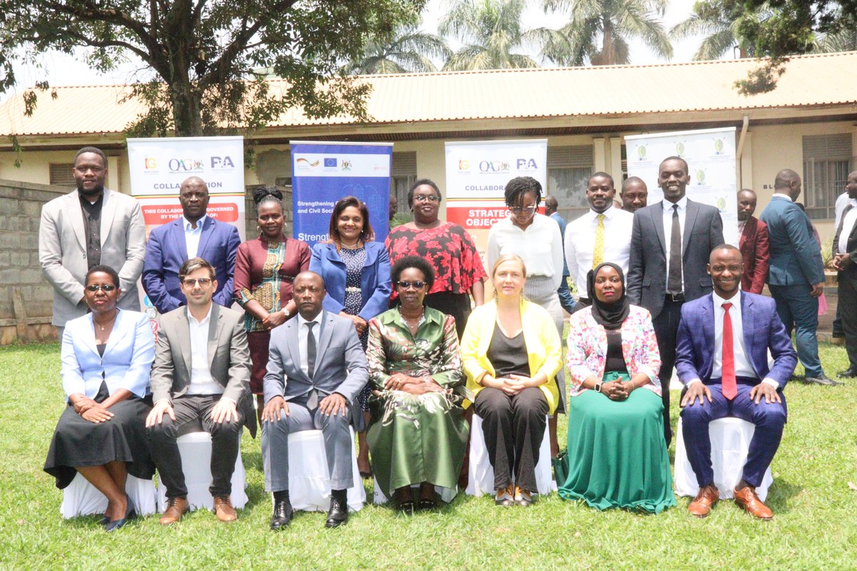 DrOkiria's tweet image. I made remarks at the social accountability training program for Buganda youth leaders at Buganda heritage and tourism offices at Bulange. I was joined by the Country Representative @giz_uganda Mr. Einar Fogh, European Representative Ms. Ann Charlotte Sallman and the Minister for…