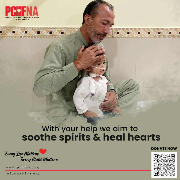 Through your generous help, we can give deserving families affected by #CHD a life filled with happiness. Together, let’s aim to soothe spirits &amp; heal hearts.
#PCHFNA #EveryLifeMattersEveryChildMatters
#ConqueringCHD #Charity
#Donate: pchfna.kindful.com
<a href="/captainmisbahpk/">Misbah Ul Haq</a>