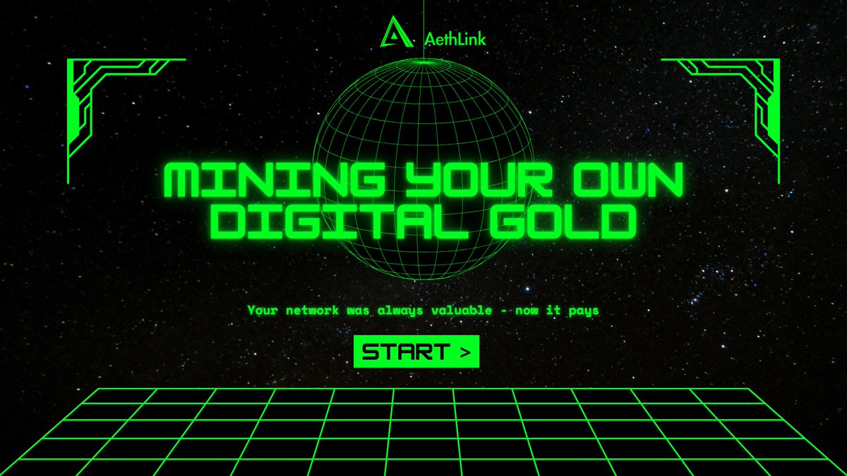 AethLink's tweet photo. 💰 𝐘𝐨𝐮𝐫 𝐢𝐝𝐥𝐞 𝐢𝐧𝐭𝐞𝐫𝐧𝐞𝐭 𝐢𝐬 𝐚 𝐡𝐢𝐝𝐝𝐞𝐧 𝐭𝐫𝐞𝐚𝐬𝐮𝐫𝐞 𝐜𝐡𝐞𝐬𝐭.
AethLink unlocks the value of your unused bandwidth and computing power - turning digital dust into gold.
#DigitalGoldRush #AethLink https://t.co/EycaRl9AoS
