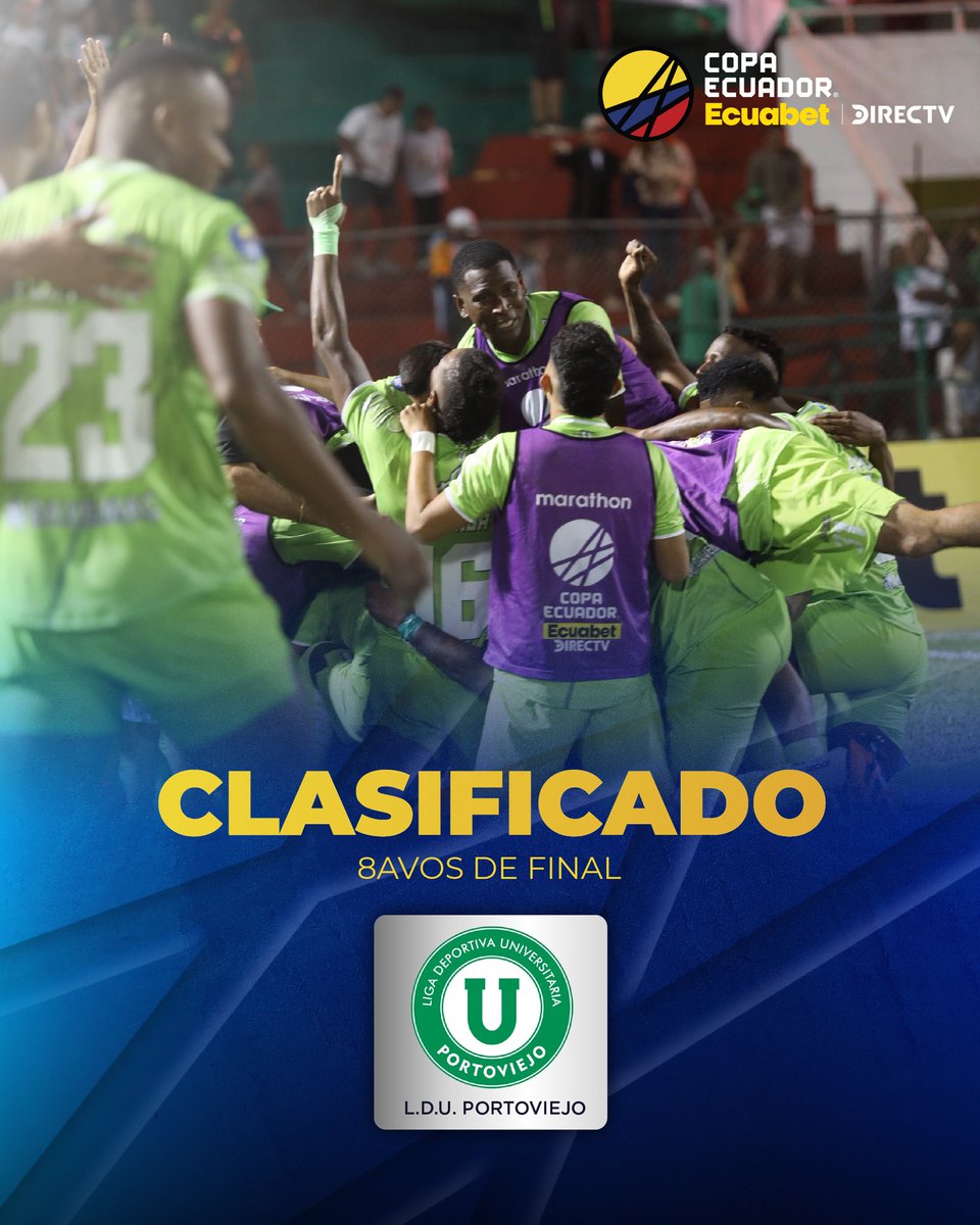 ¡Final del partido en Portoviejo!

<a href="/LigaPortoviejo/">Liga de Portoviejo</a> está en los 8avos de Final de la #CopaEcuador 🏆🇪🇨