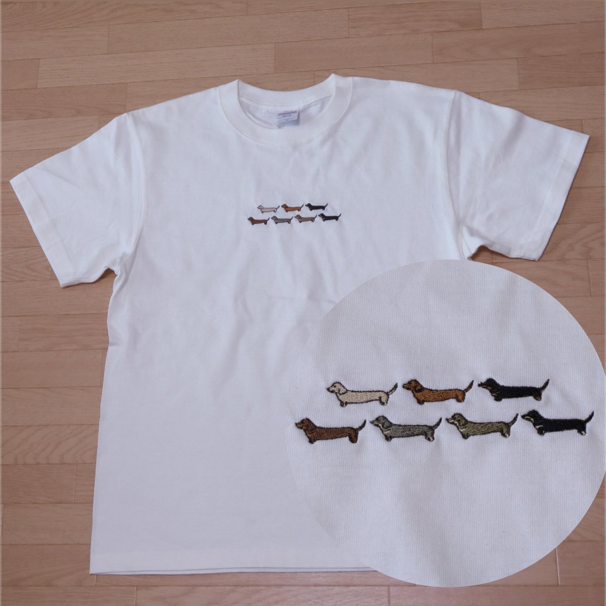 プレゼント企画用のTシャツが届きました❕
Tシャツ＋アクスタ＋B品アクキーで、9/9-10/9で募集を行います🐶ᩚ❤️‍🔥
10/10の5周年記念日に当選発表を行います
皆様奮ってご参加頂けますと幸いです🐕 ͗ ͗
詳細は9/9に出します🫶🏻