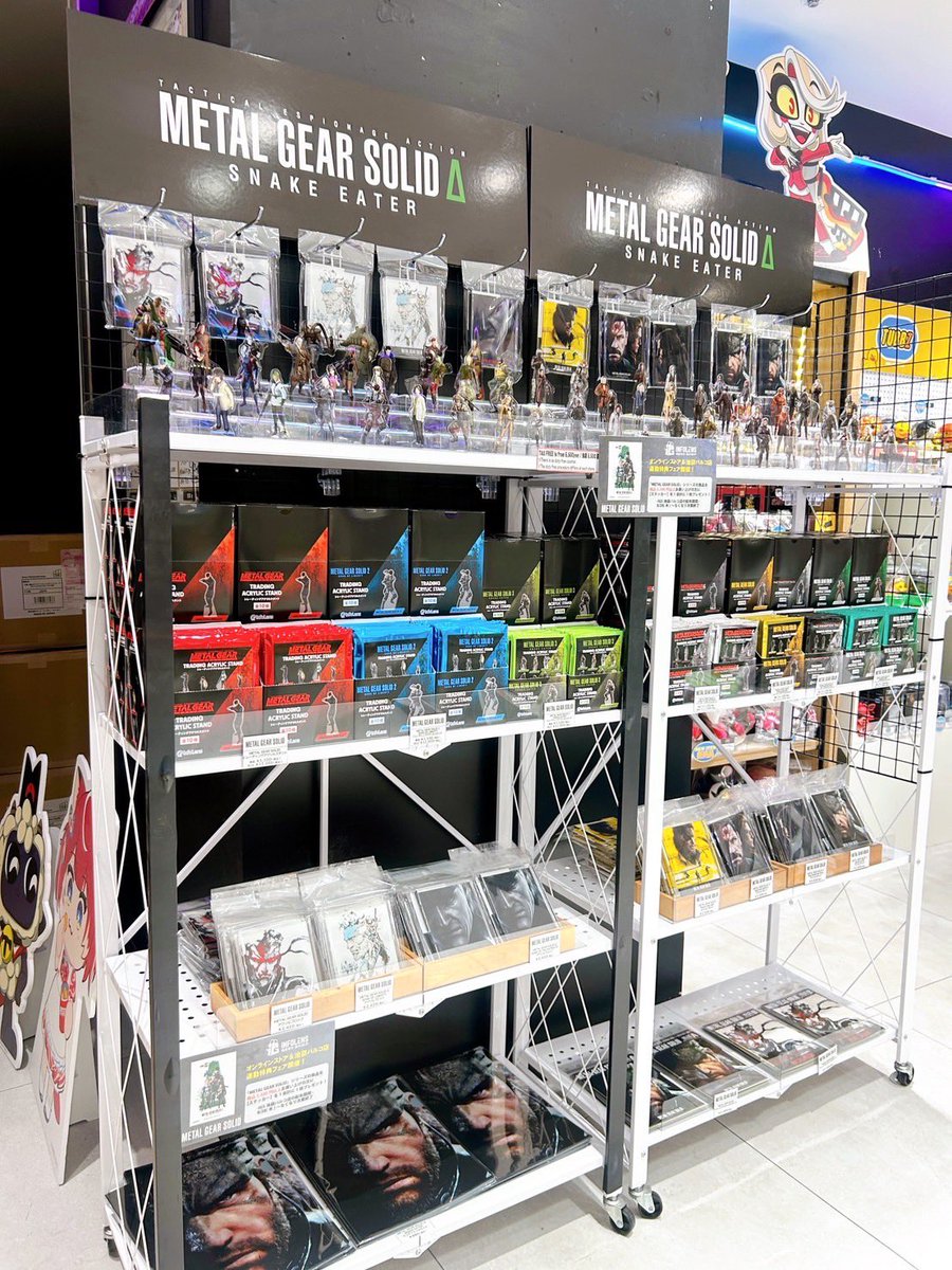 MetalGearSolid シリーズ新商品 池袋パルコ店で販売開始❗️ ＼ 現在