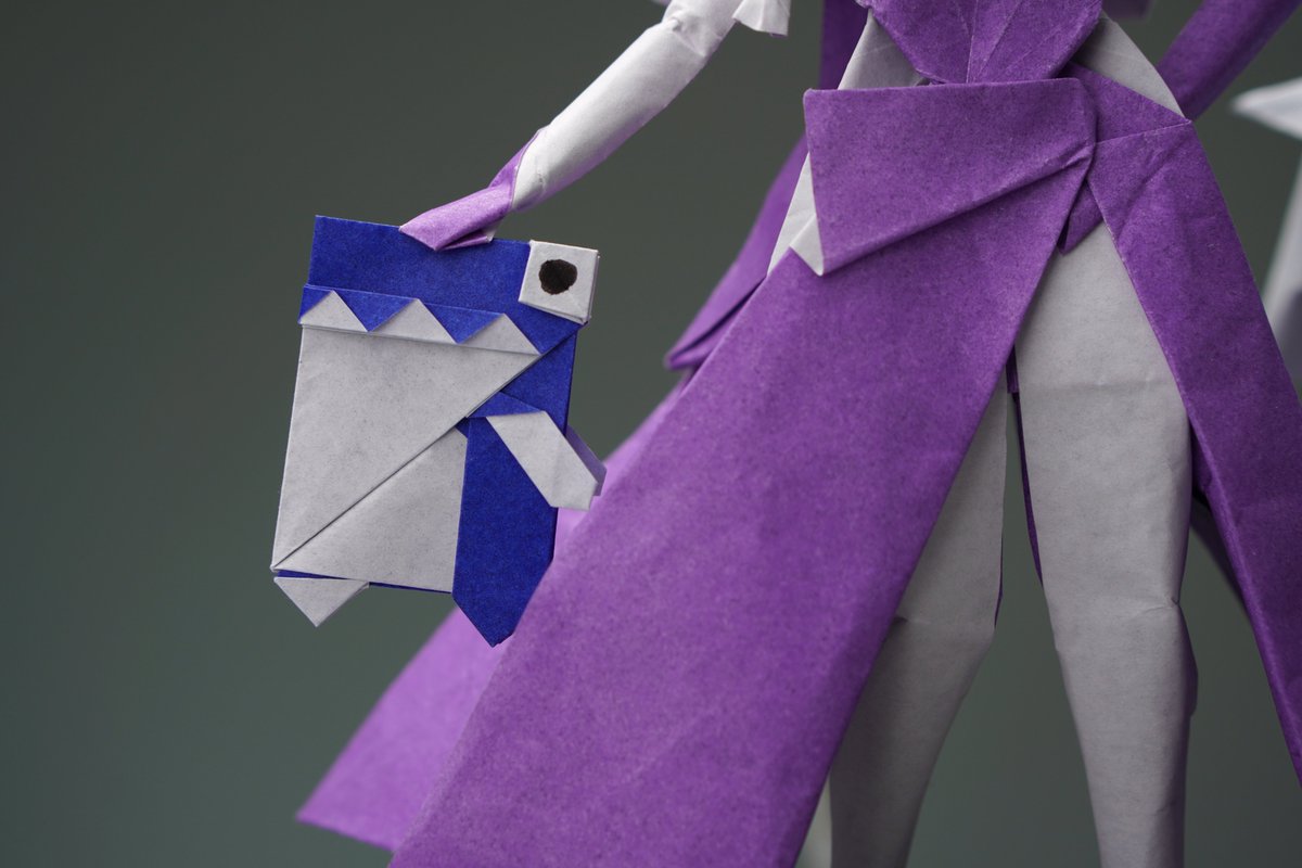 __ObeLisK's tweet photo. 茜特菈莉/Citlali

#origami #GenshinImpact #Citlali https://t.co/prweBDXCHk