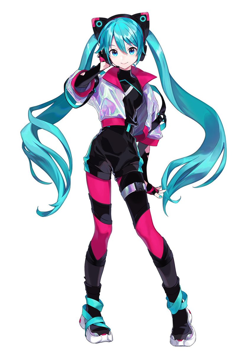 🎨 Here's a look at the official crossover artwork of Hatsune Miku in Sonic Racing: CrossWorlds! 🏁🎤✨

(1/2)

#SonicNews | #SonicRacingCrossWorlds