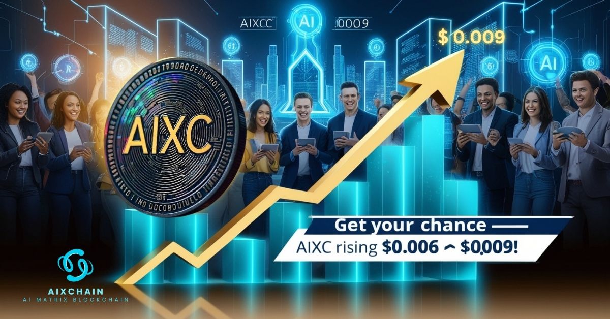 AIXCHAIN_'s tweet photo. 🔼Get a Chance to Buy AIXC: $0.006 → $0.009! 🔼

🚀 Opportunities like this don’t come often.

📢 AIXCHAIN Official : https://t.co/uUkkI8M12R

🌐 Website: https://t.co/yXkFNkJcCL

#AIXCCoin #CryptoFuture #SmartInvesting #AIBlockchain #NextLevelCrypto https://t.co/HL94WOlT3A