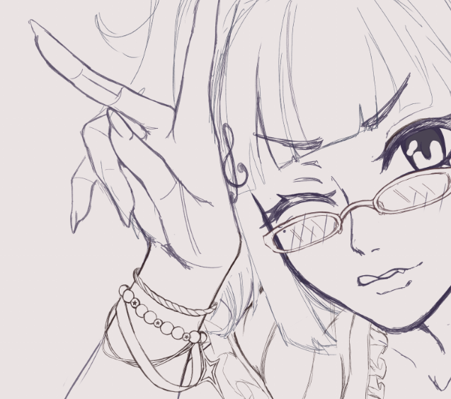 sneak peak on an art trade ;3